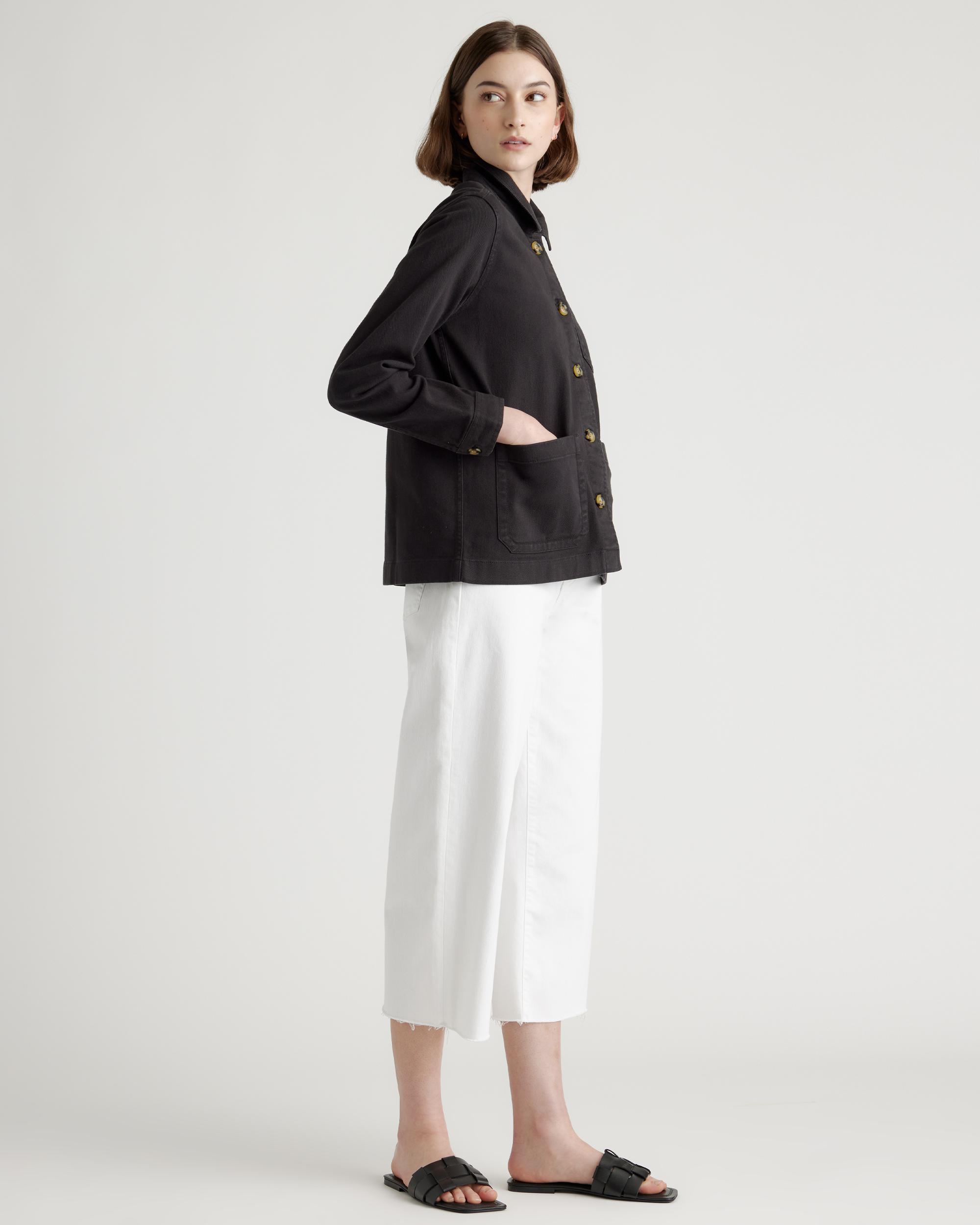 Quince | Women's Organic Comfort Stretch Chore Jacket Size XL, Organic Cotton Product Image