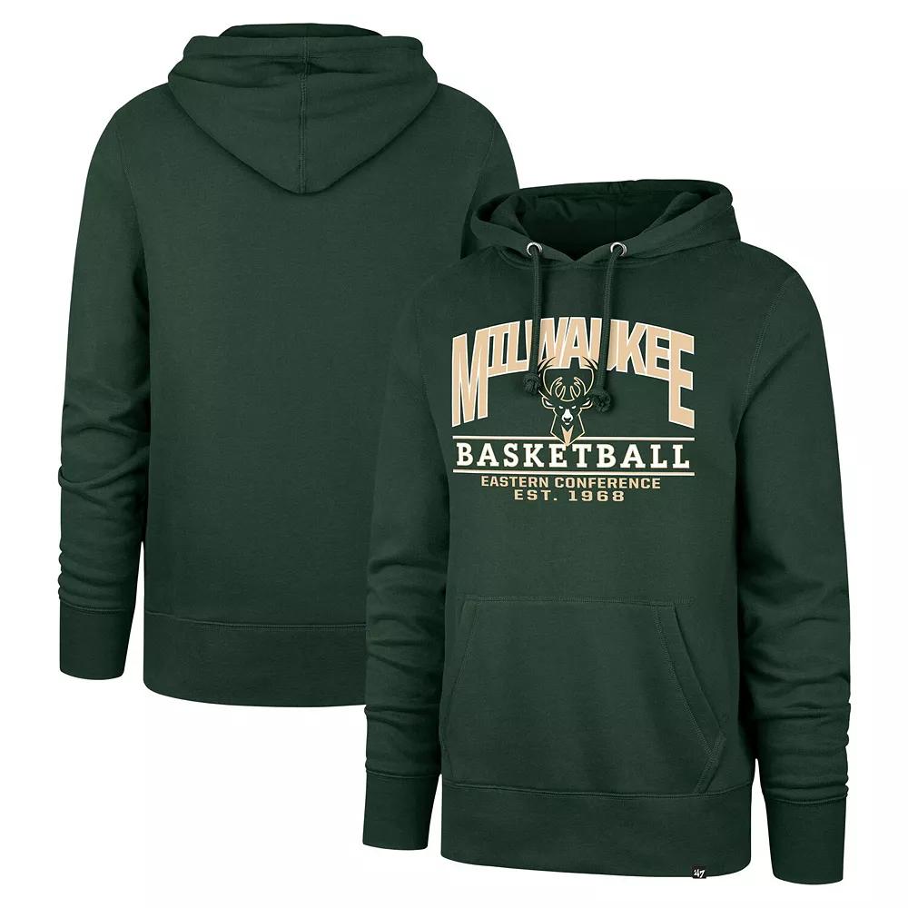Unisex '47 Hunter Green Milwaukee Bucks Good Call Headline Pullover Hoodie, Men's,  Product Image