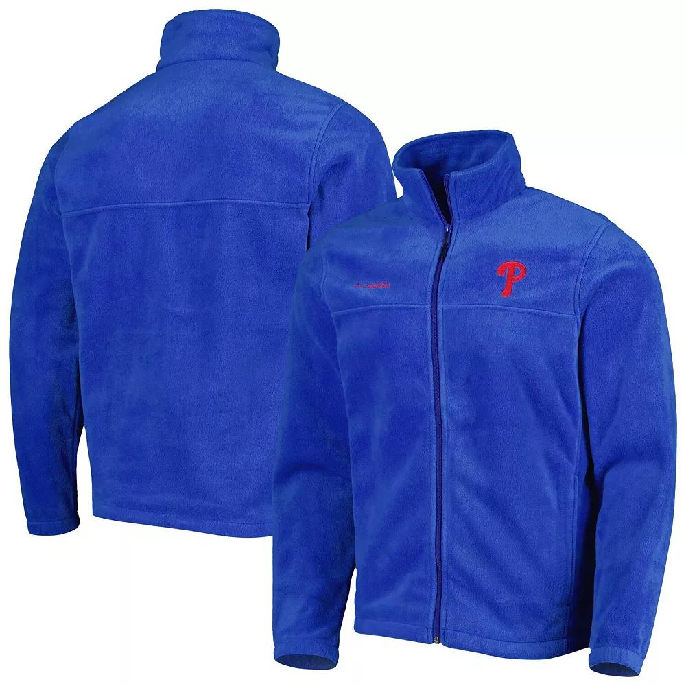 Men's Columbia Royal Philadelphia Phillies Steens Mountain Full-Zip Jacket, Size: 2XL, Blue Product Image
