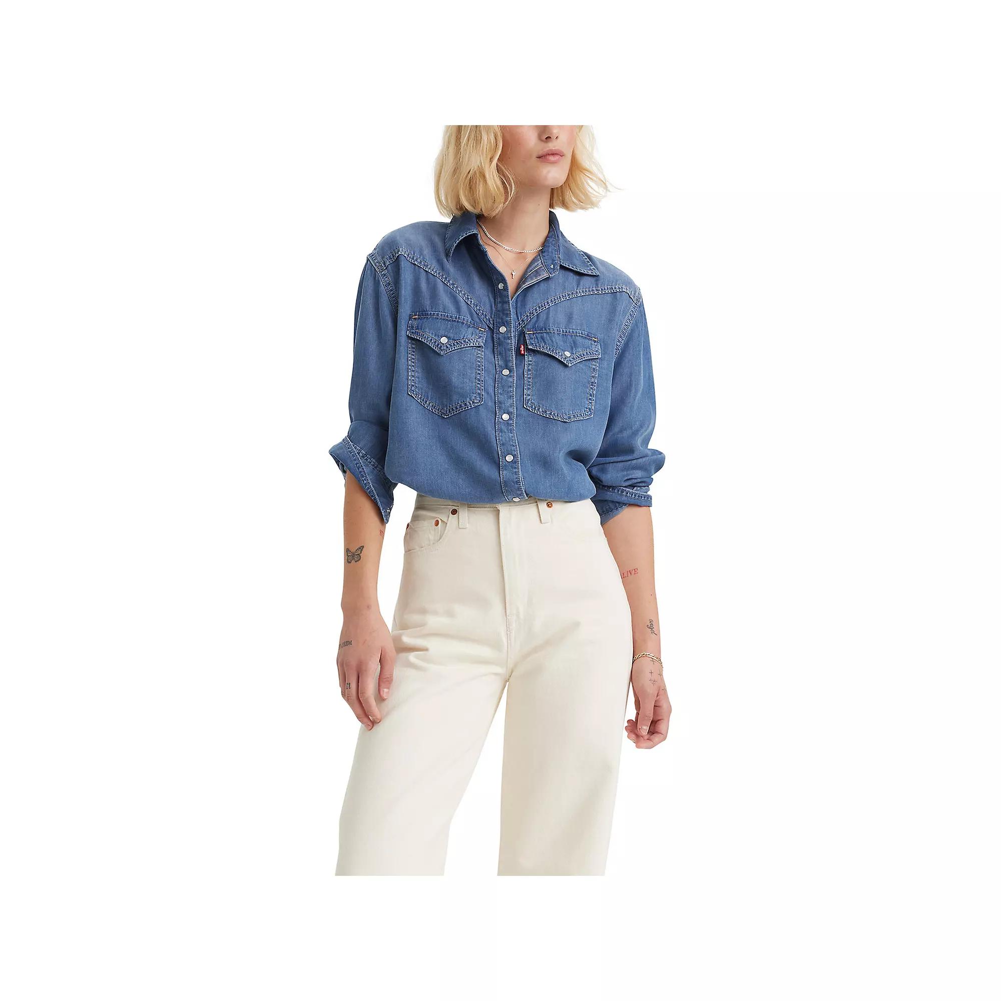 Womens' Levi's® Sawyer Western Shirt, Women's,  Product Image