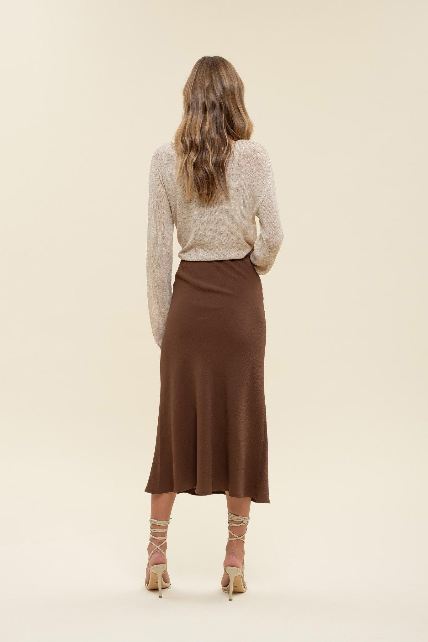 Slip Midi Skirt Product Image
