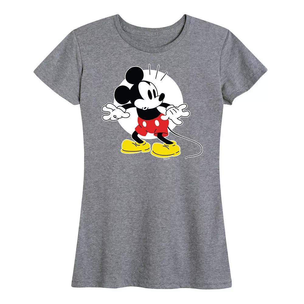 Disney's Mickey Mouse Women's Surprised Graphic Tee,  Product Image