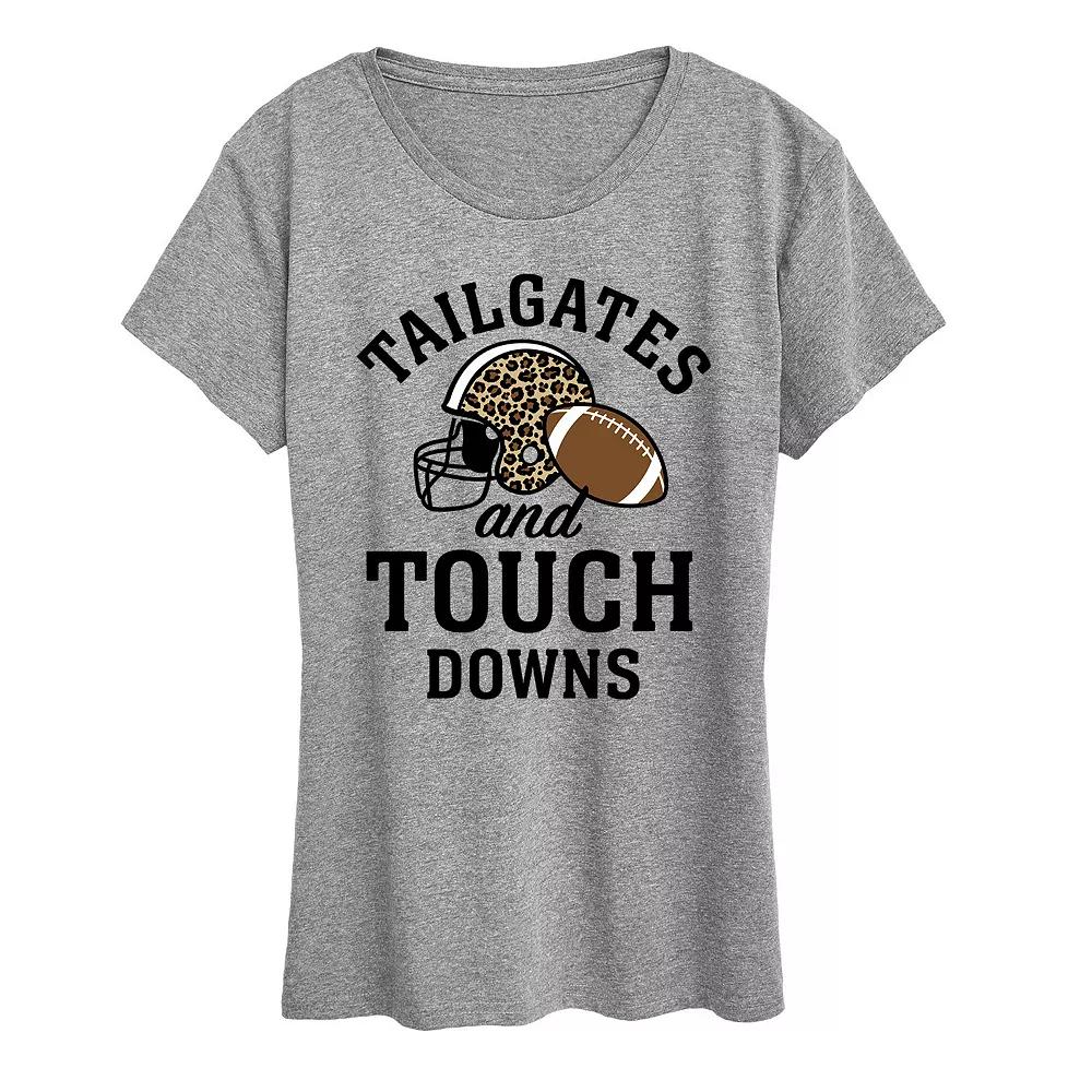 Women's Tailgates Touchdowns Graphic Tee, Girl's,  Product Image