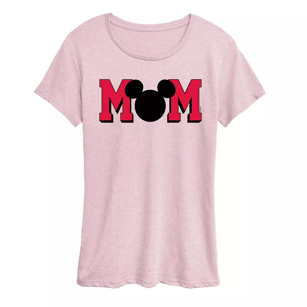 Disney's Mickey Mouse Women's Mom Graphic Tee,  Product Image