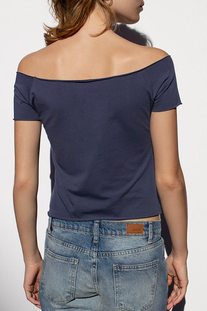 3 boat neck t-shirt Product Image