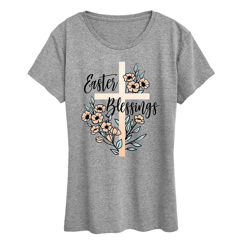 Women's Easter Blessings Graphic Tee,  Product Image