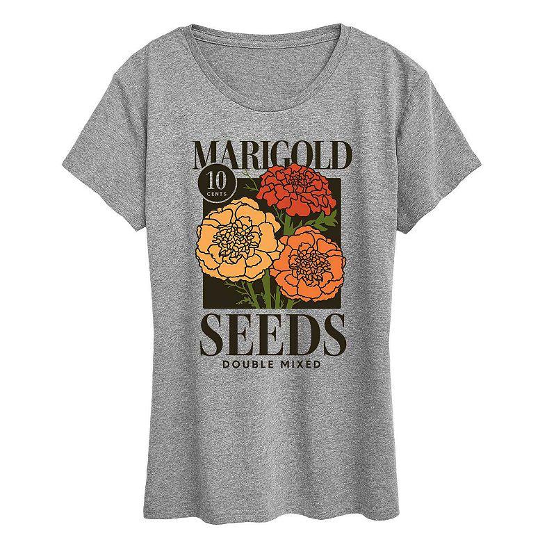 Women's Marigold Seeds Graphic Tee, Girl's,  Product Image