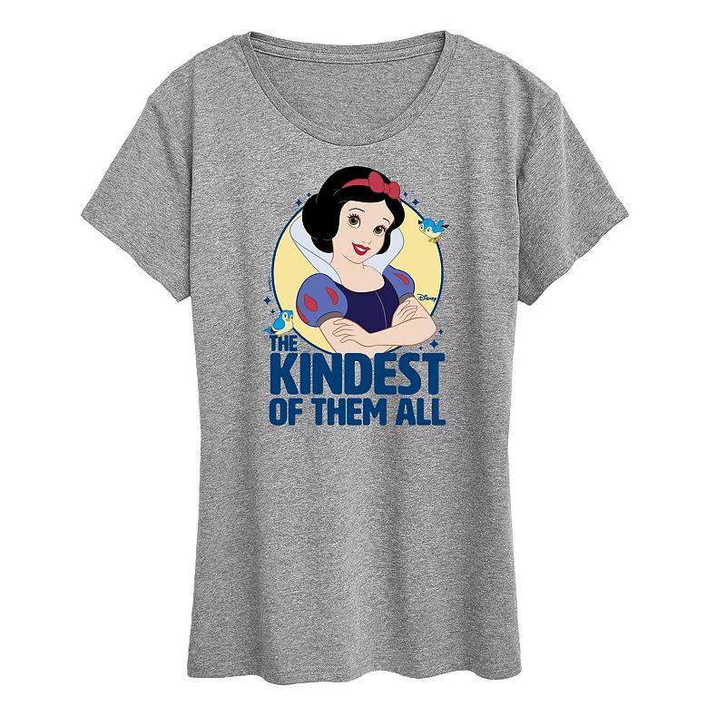 Disney Princess Snow White Women's The Kindest Of Them All Graphic Tee,  Product Image