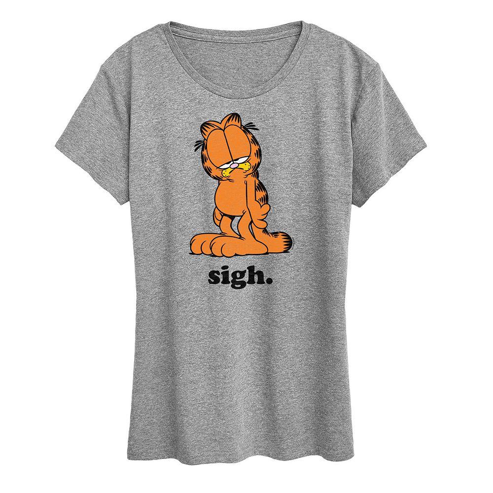 Women's Garfield Sigh Graphic Tee,  Product Image