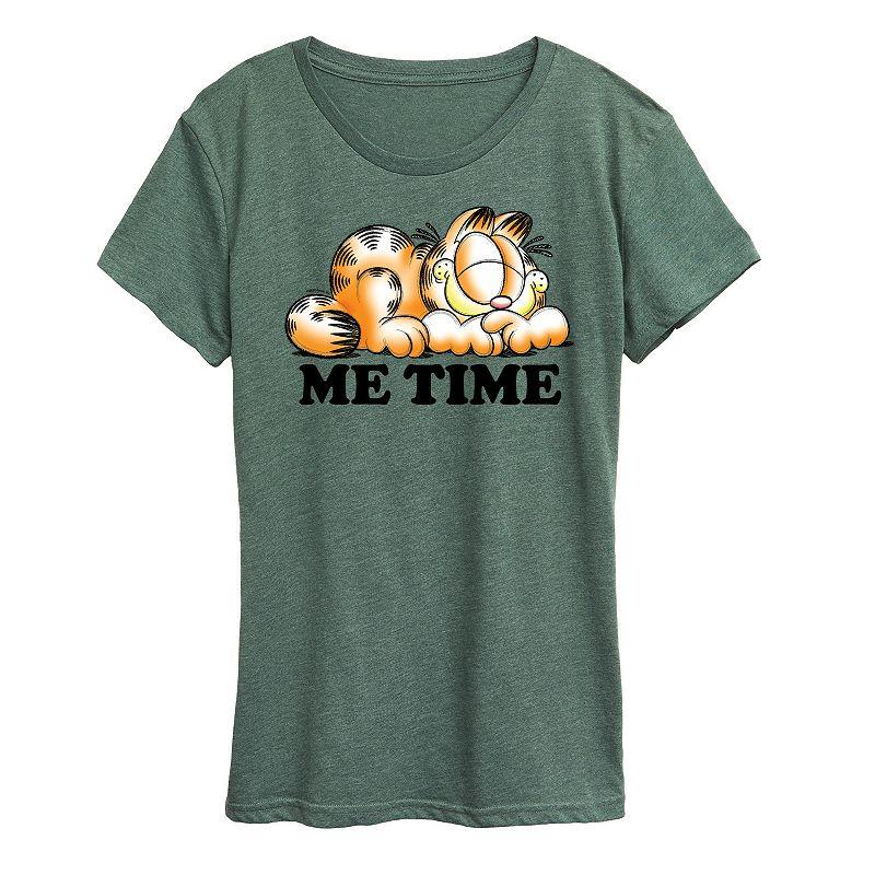 Women's Garfield Me Time Sketch Graphic Tee, Girl's,  Product Image