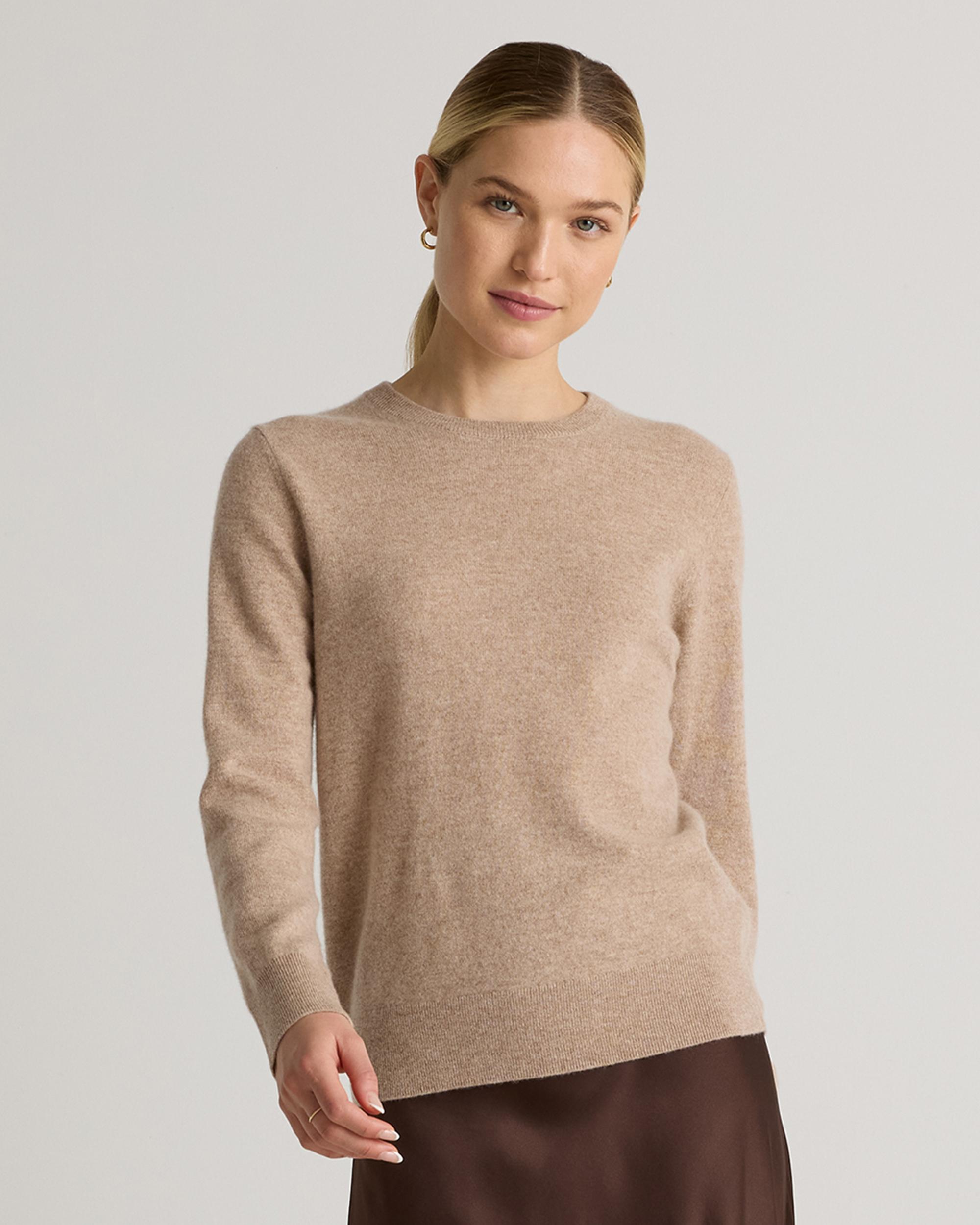 Quince | Women's Mongolian Cashmere Crewneck Sweater Product Image