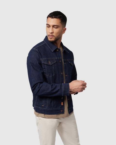 MENS PATHE DENIM JACKET - B6J741X1CO Male Product Image
