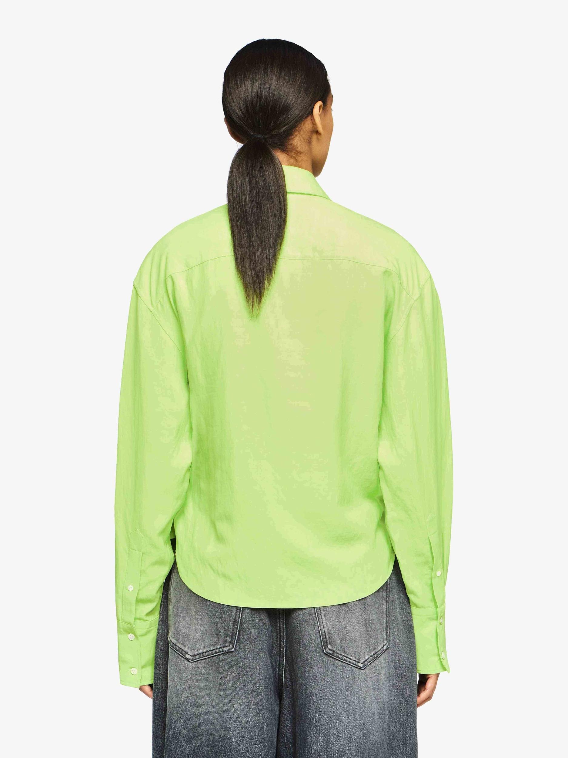 DRAPED TWISTED SHIRT Product Image