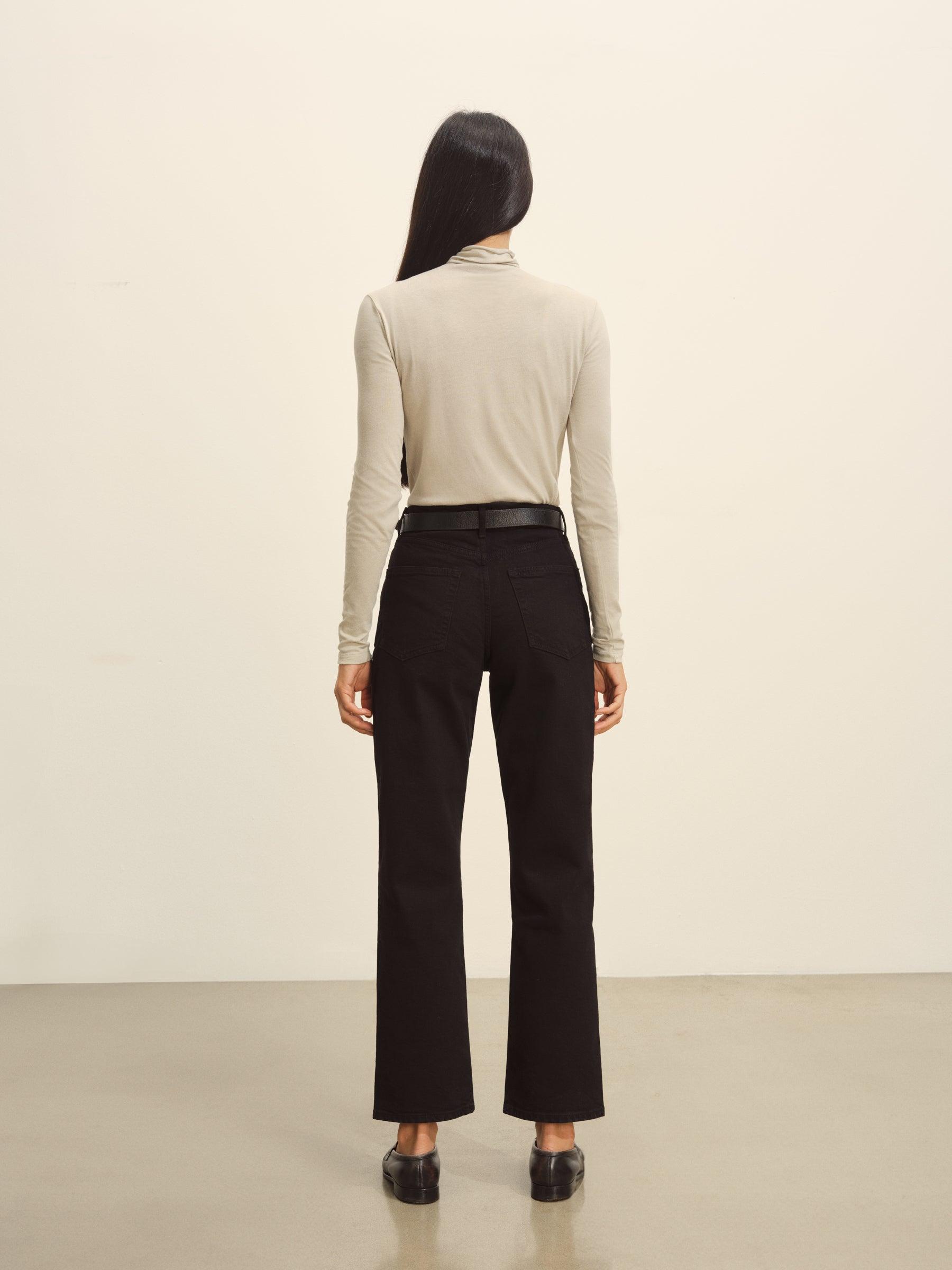 Sand Drift Cloud Jersey Turtleneck Product Image