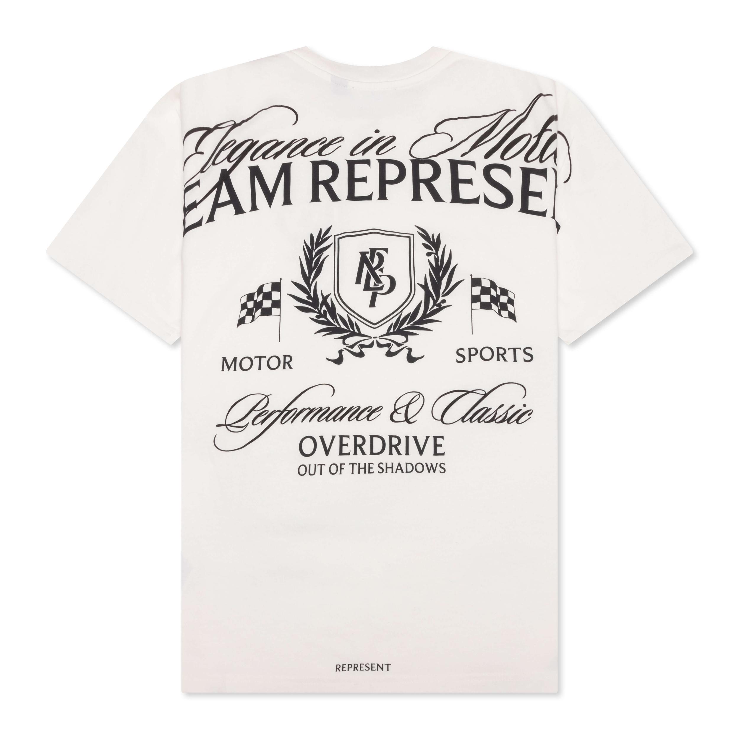 Crest T-Shirt - Flat White Male Product Image