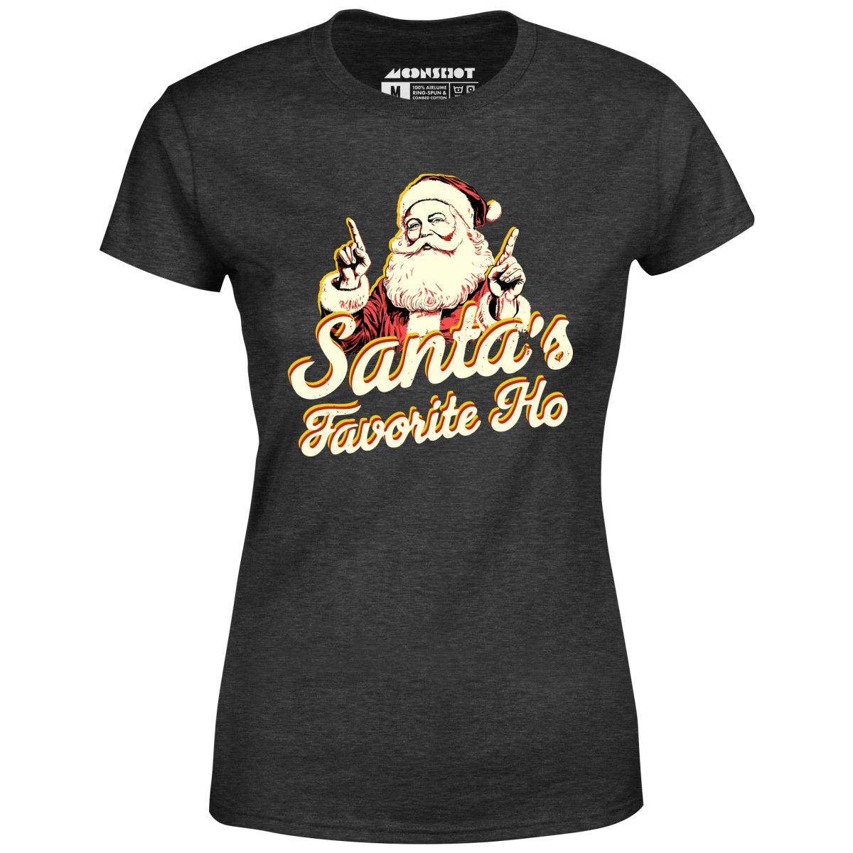 Santa's Favorite Ho - Women's T-Shirt Female Product Image