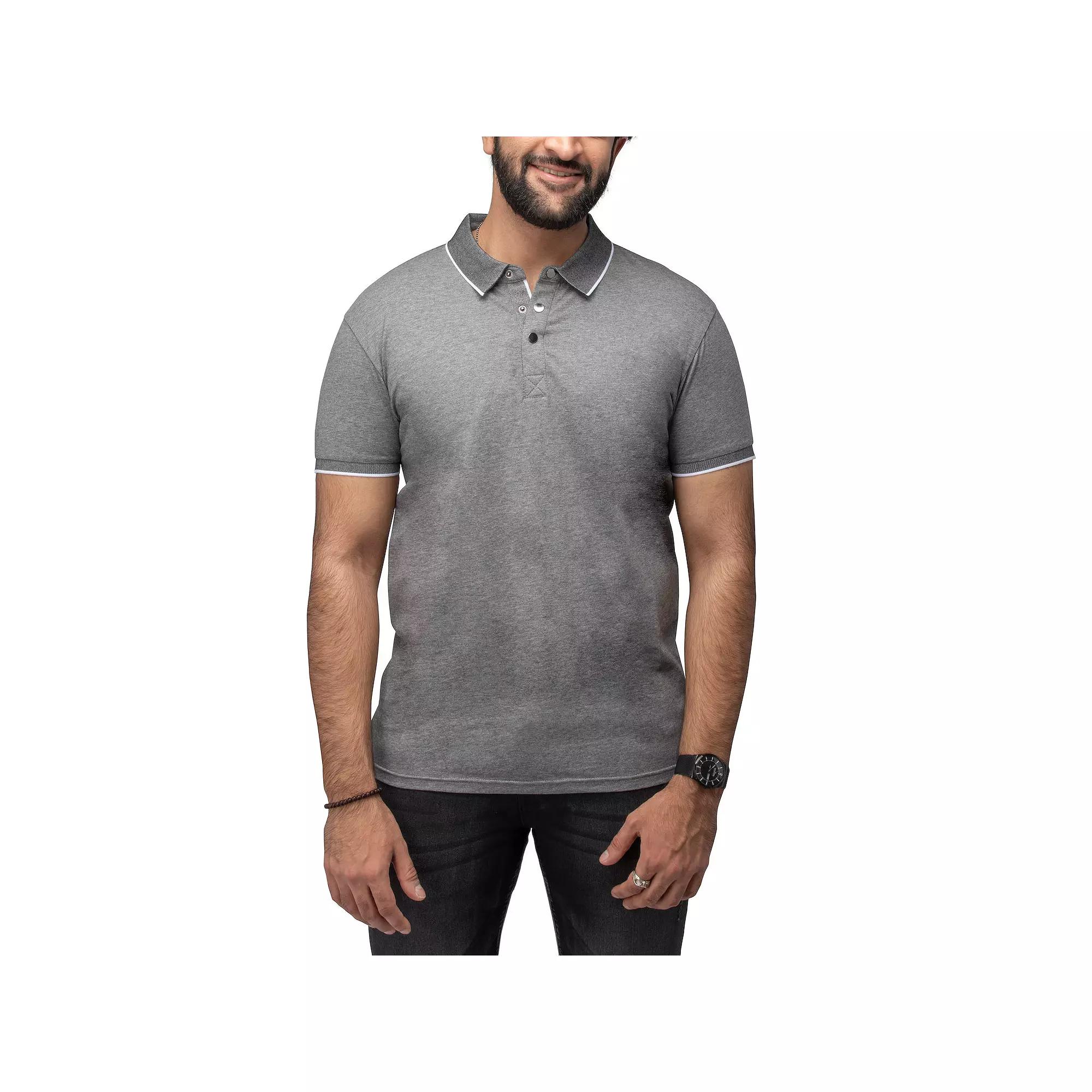 Men's Xray Short Sleeve Snap-Placket Polo,  Product Image