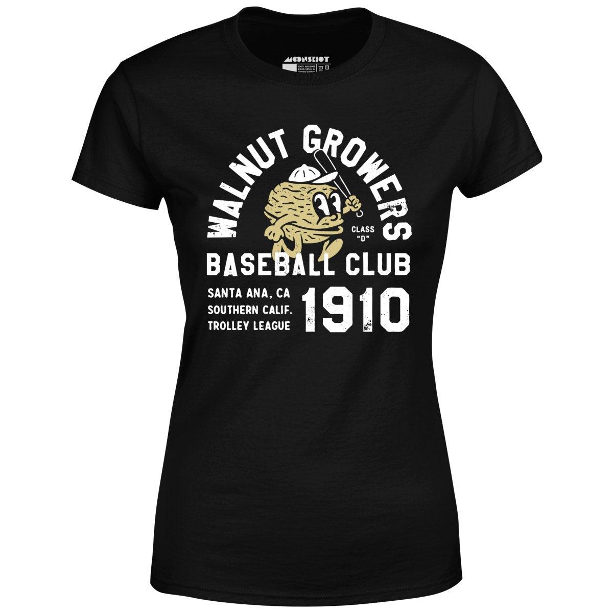 Santa Ana Walnut Growers - California - Vintage Defunct Baseball Teams - Women's T-Shirt Female Product Image