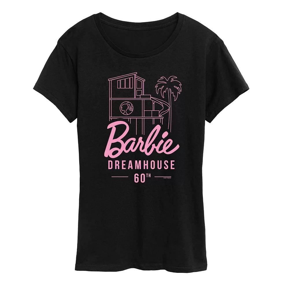 Women's Barbie® Dreamhouse 60th Graphic Tee, Girl's,  Product Image