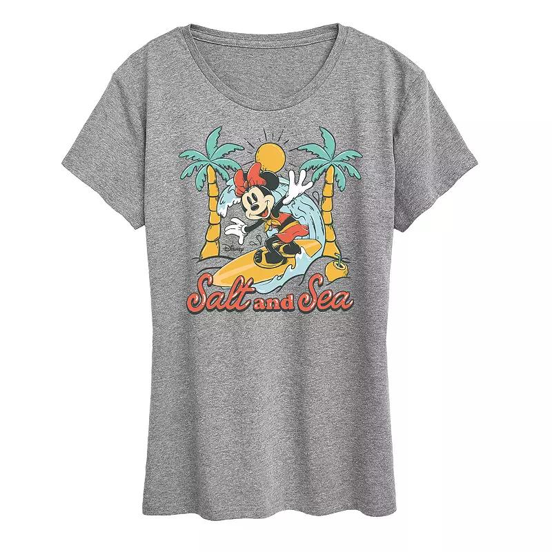 Disney's Minnie Mouse Women's Salt and Sea Graphic Tee,  Product Image