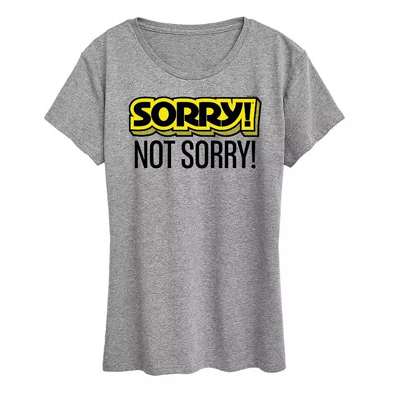 Women's Sorry Not Sorry Graphic Tee by Hasbro,  Product Image