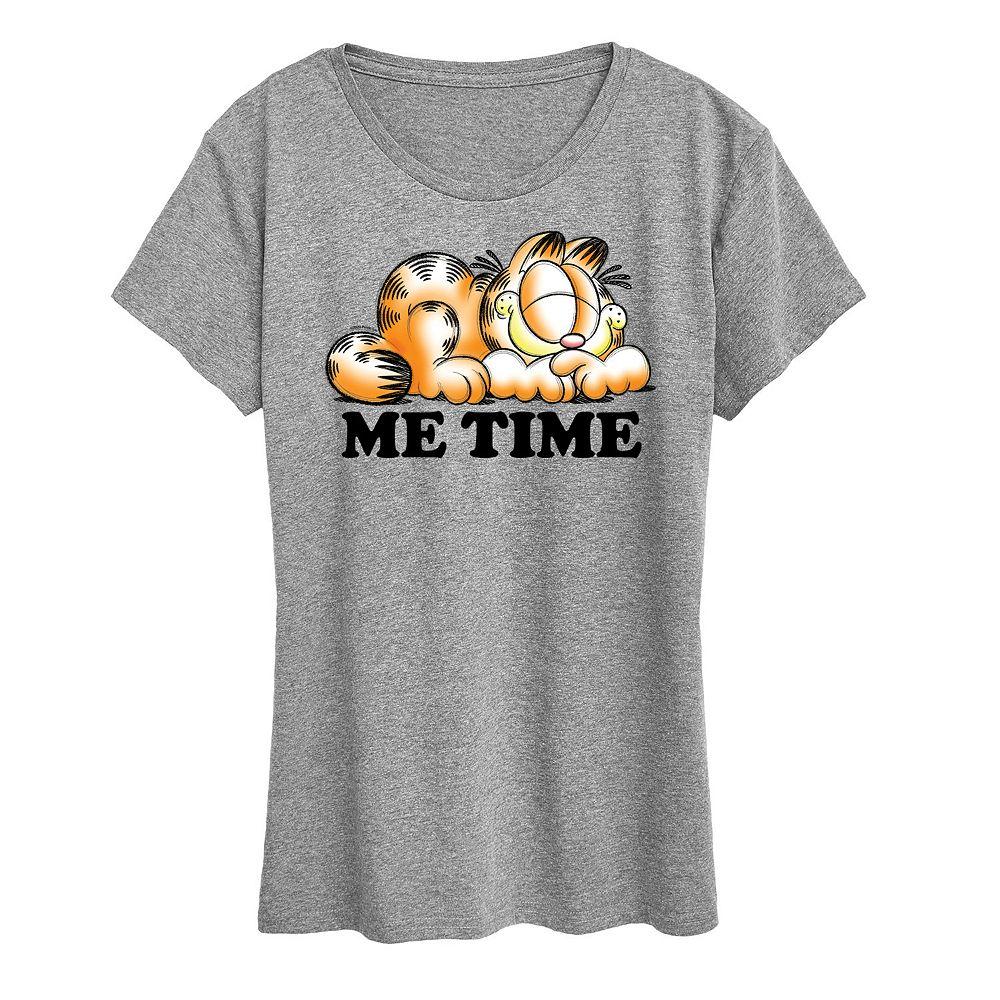 Women's Garfield Me Time Sketch Graphic Tee, Girl's,  Product Image