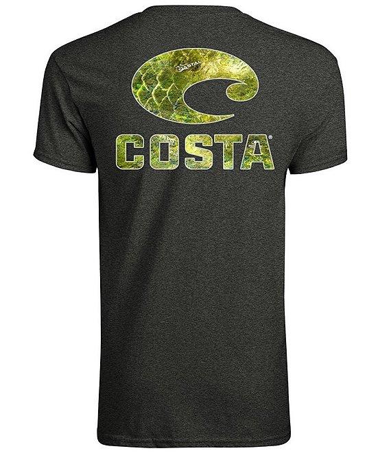 Costa Mossy Oak® Coastal Inshore Short Sleeve Tubular-Knit T-Shirt Product Image