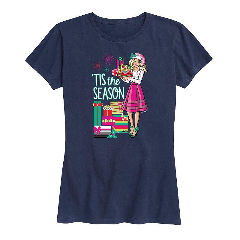 Women's Barbie® 'Tis The Season Graphic Tee, Girl's,  Product Image