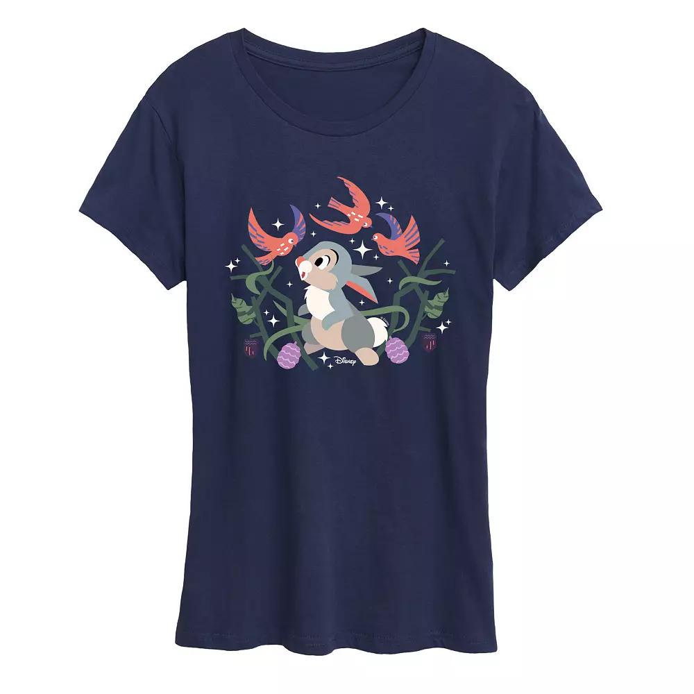 Disney's Bambi Thumper Women's Birds Graphic Tee,  Product Image