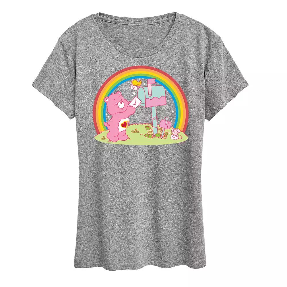 Women's Care Bears Love A Lot Bear Graphic Tee,  Product Image