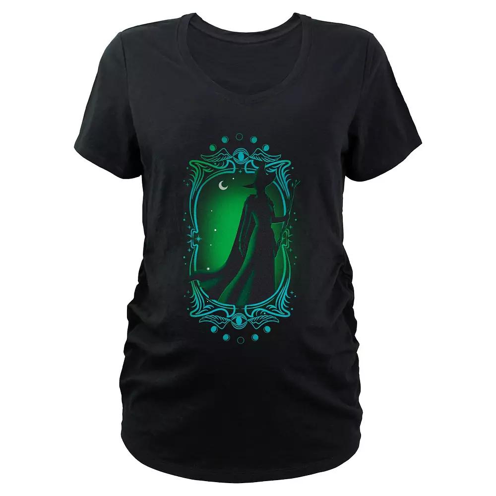 Maternity Wicked Elphaba Framed Portrait Graphic Tee, Women's,  Product Image