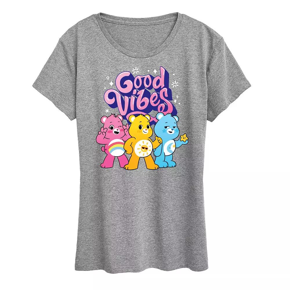 Women's Care Bears Vibes Graphic Tee, Girl's,  Product Image