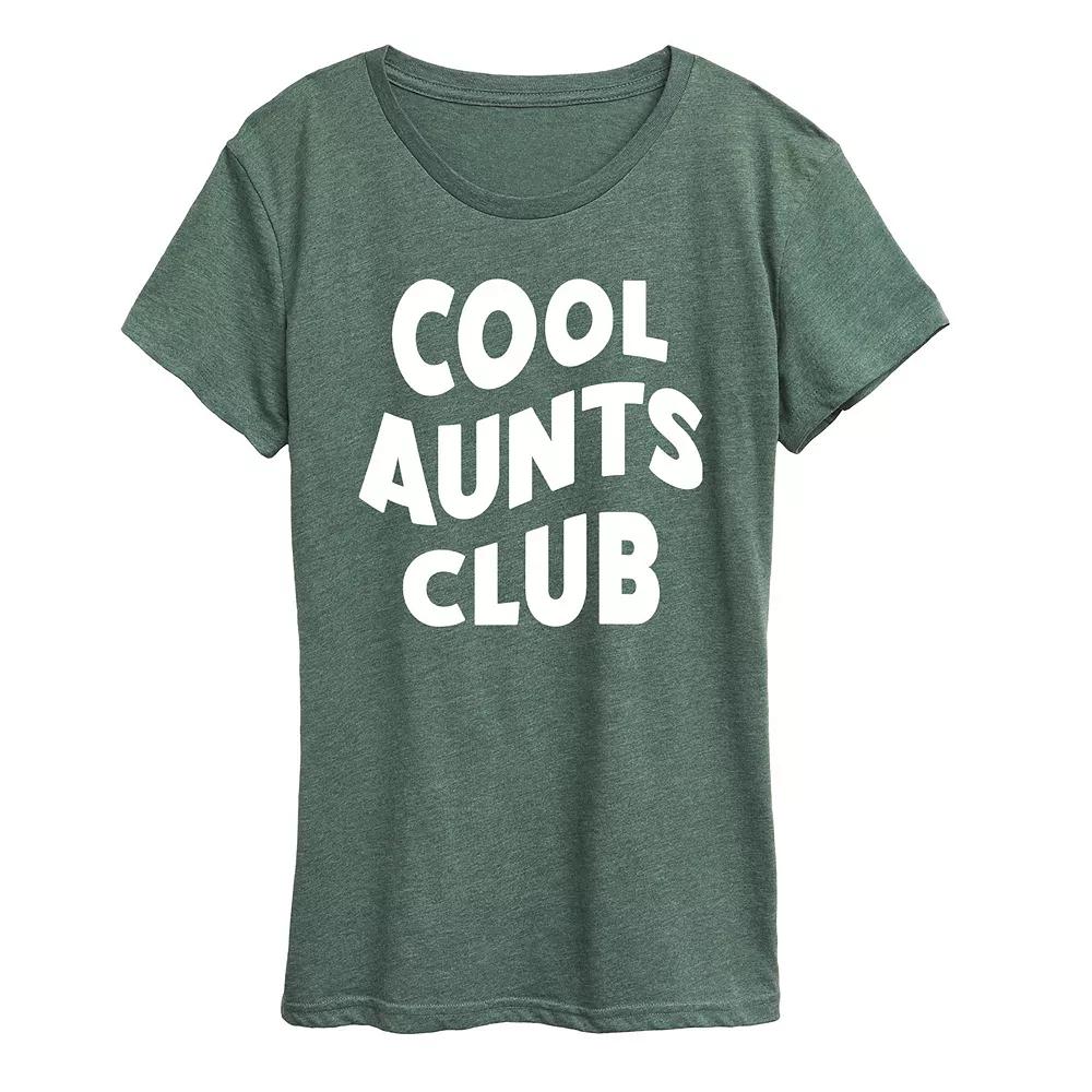 Women's Cool Aunts Club Graphic Tee, Girl's,  Product Image
