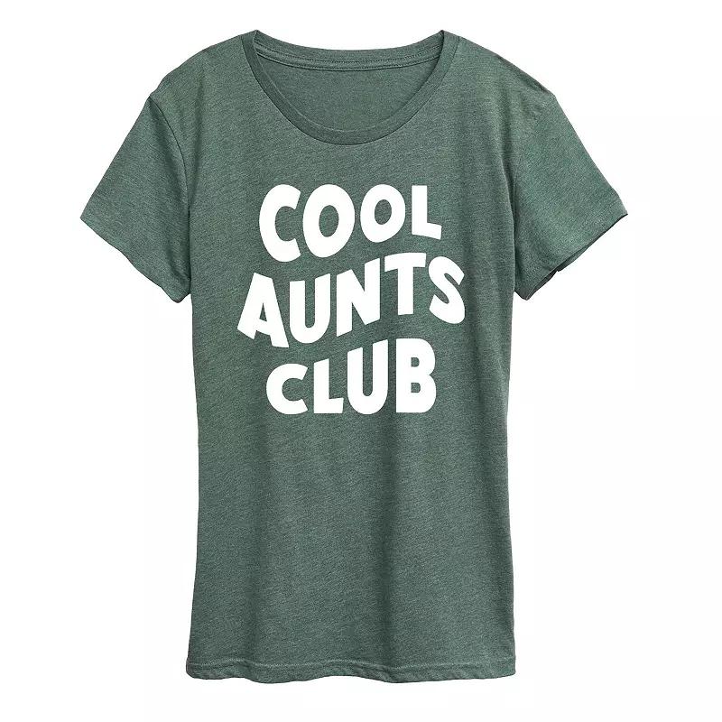 Women's Cool Aunts Club Graphic Tee, Girl's,  Product Image