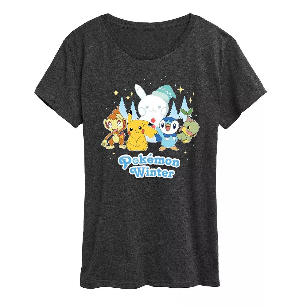 Women's Pokemon Winter Tee,  Product Image