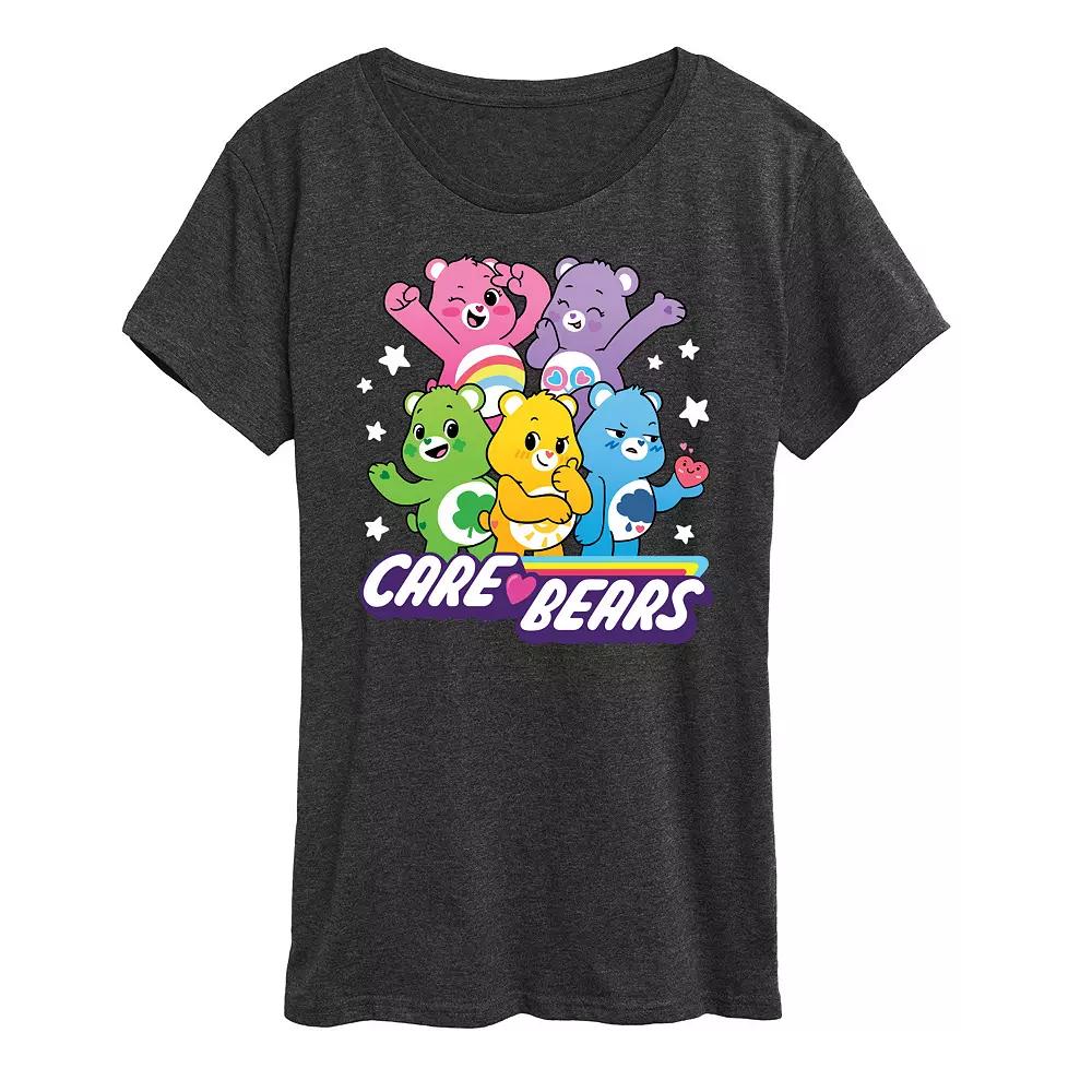 Women's Care Bears Main Group Graphic Tee, Girl's,  Product Image
