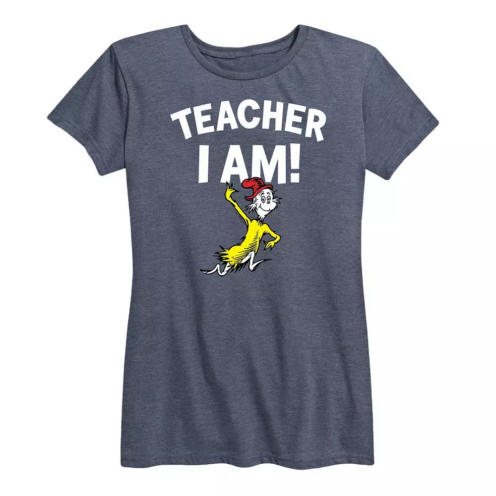 Women's Dr. Seuss Teacher I Am Graphic Tee, Girl's,  Product Image