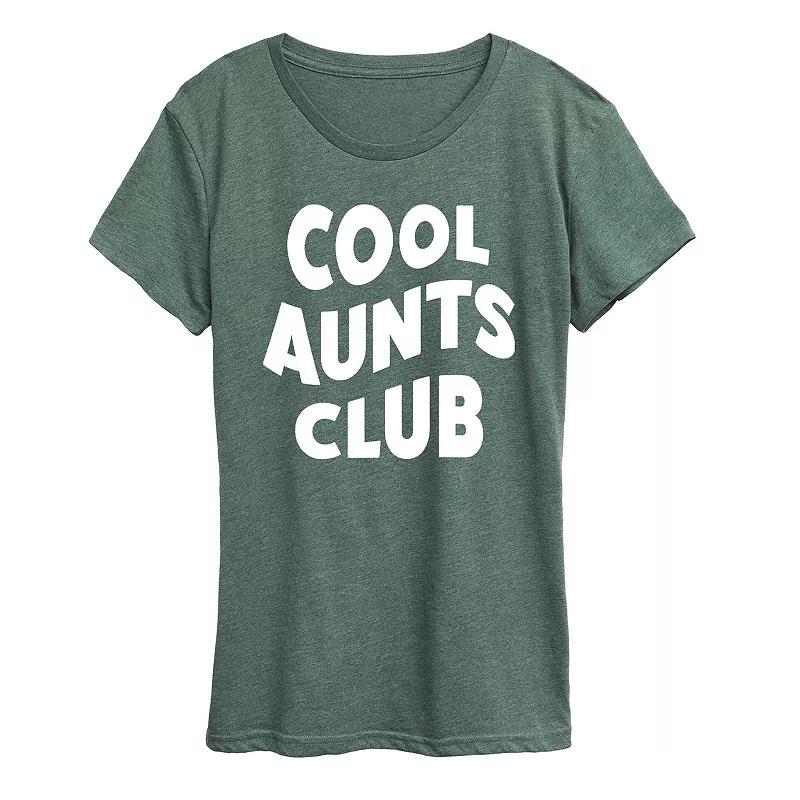 Women's Cool Aunts Club Graphic Tee, Girl's,  Product Image