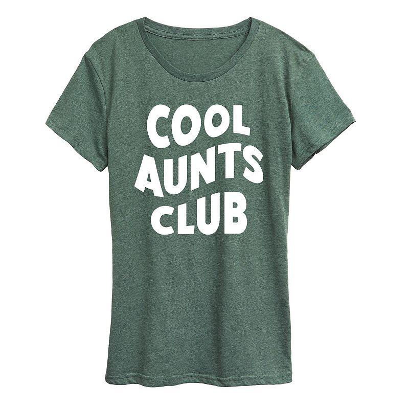 Women's Cool Aunts Club Graphic Tee, Girl's,  Product Image