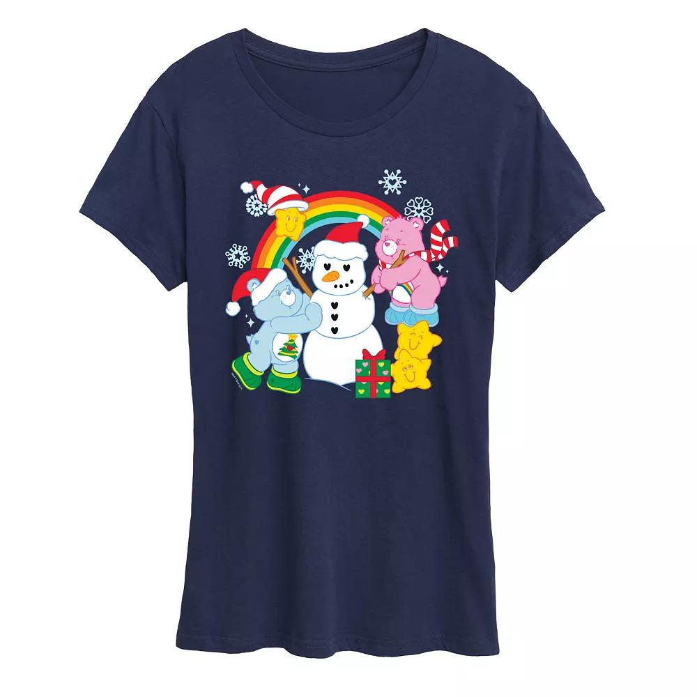 Women's Care Bears Snowman Graphic Tee, Girl's,  Product Image