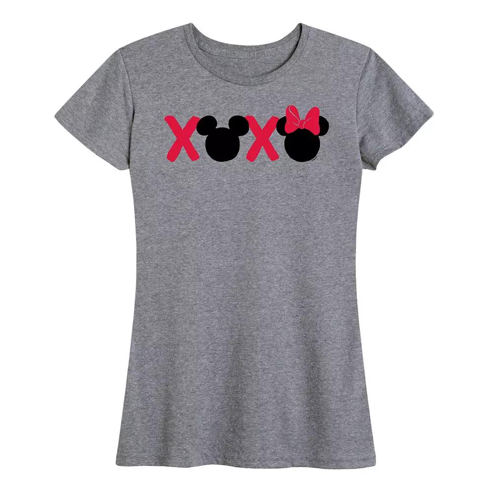 Disney's Mickey & Minnie Mouse Women's XOXO Graphic Tee,  Product Image