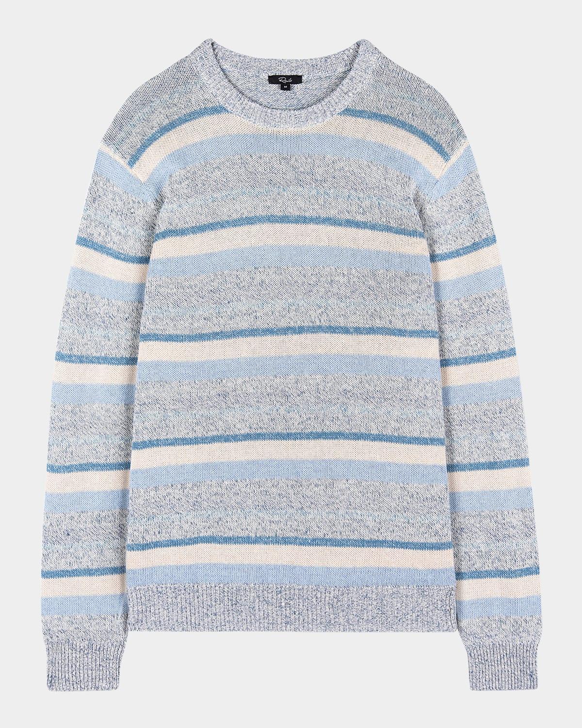 Men's Olsen Melange Striped Sweater Product Image