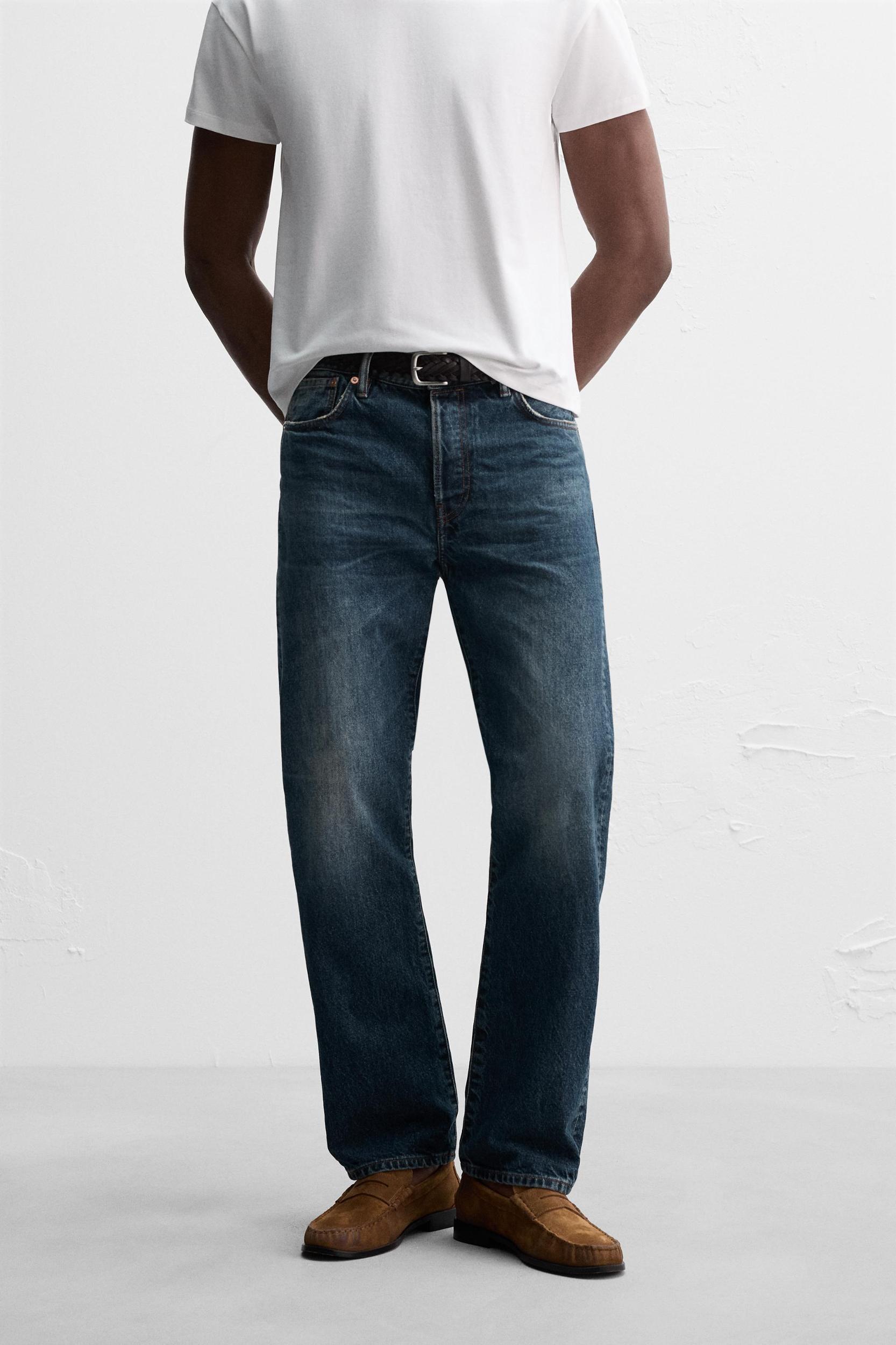 STRAIGHT FIT ANKLE JEANS LIMITED EDITION Product Image