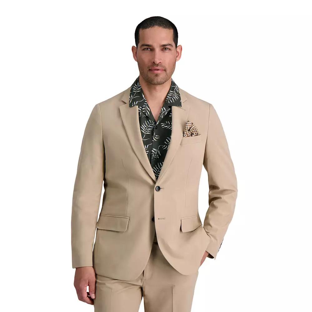 Mens Haggar Smart Wash Sorona Slim-Fit Suit Jacket Green Product Image