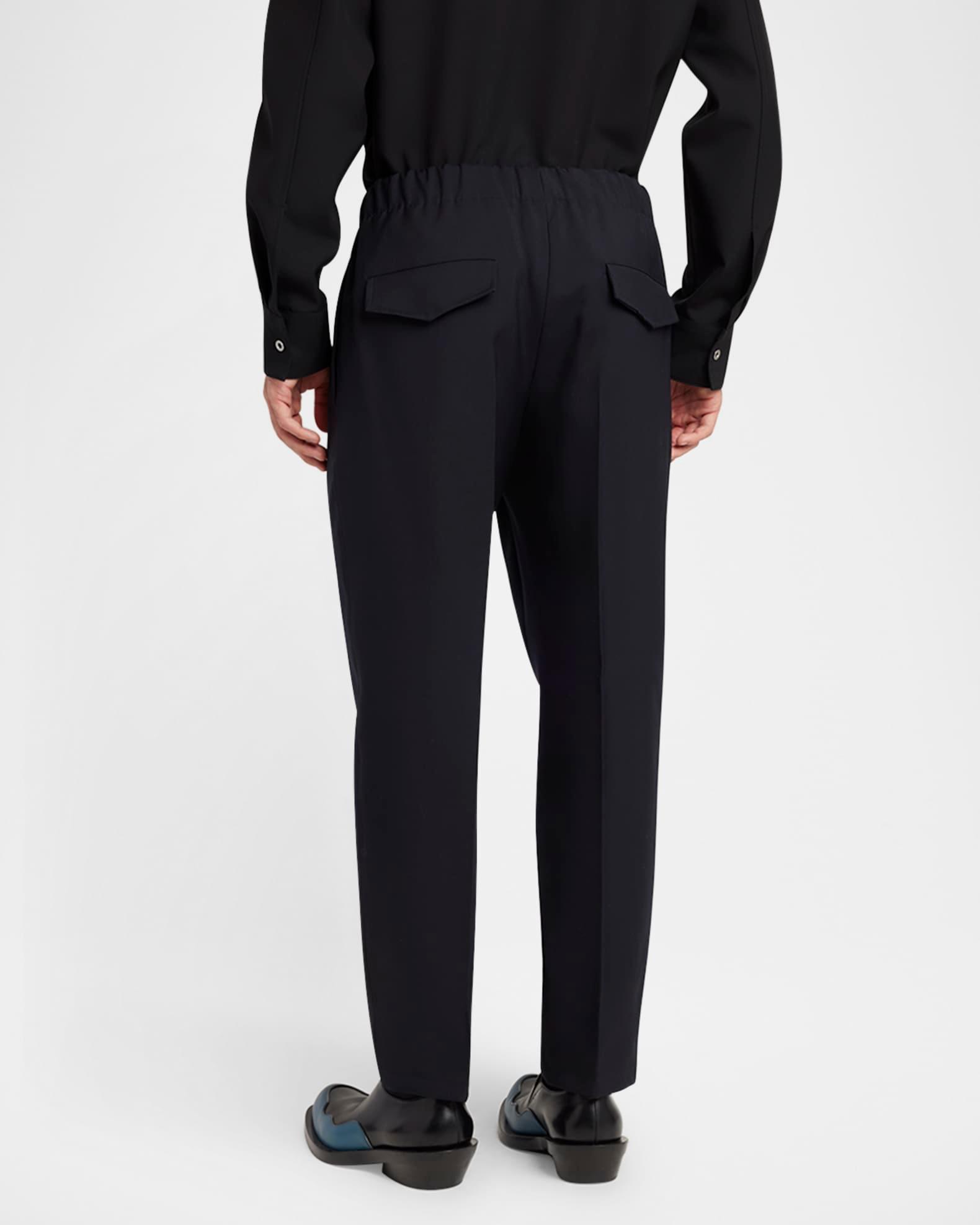 Men's Tapered Stretch Trousers Product Image