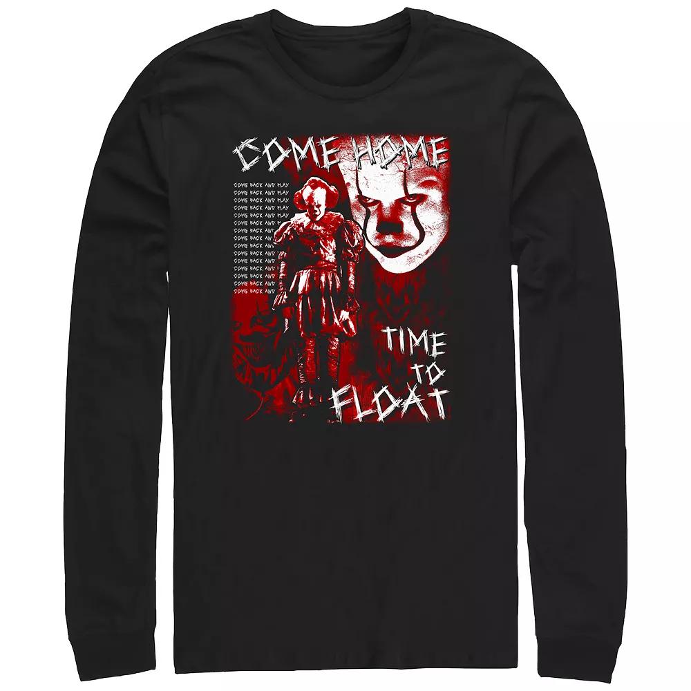 Men's It Chapter Two Pennywise Time To Float Graphic Tee, Size: Medium, Black Product Image