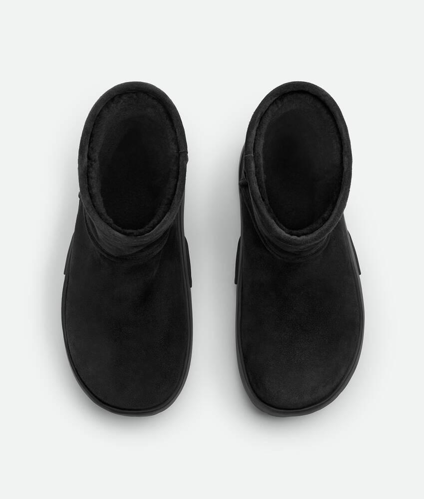 Women's Snap Ankle Boot in Black Product Image