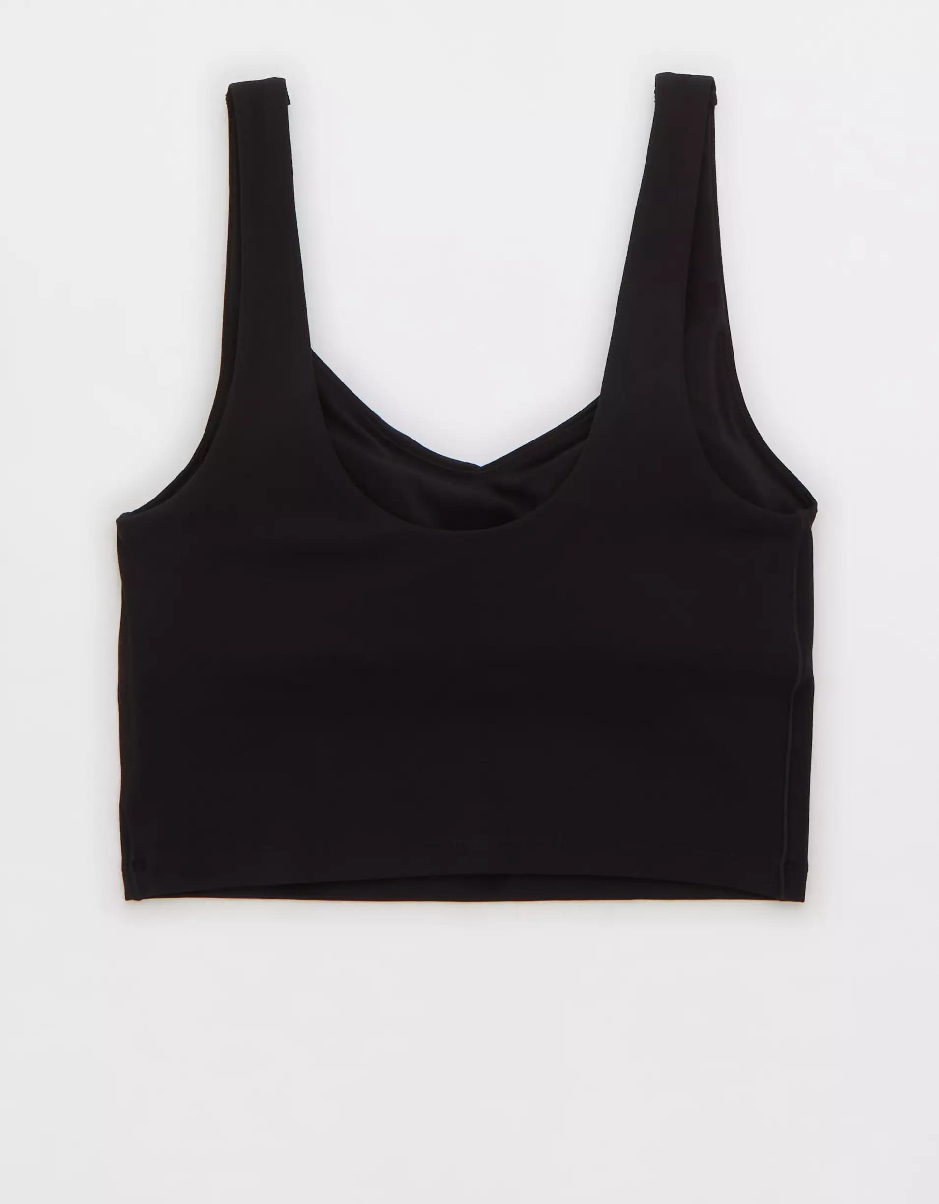 OFFLINE By Aerie Real Me Low Key Longline Sports Bra Product Image