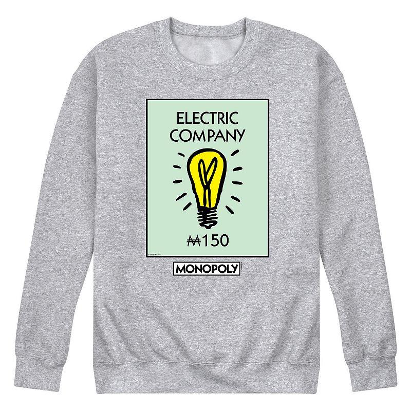 Men's Monopoly Electric Company Fleece Sweatshirt,  Product Image