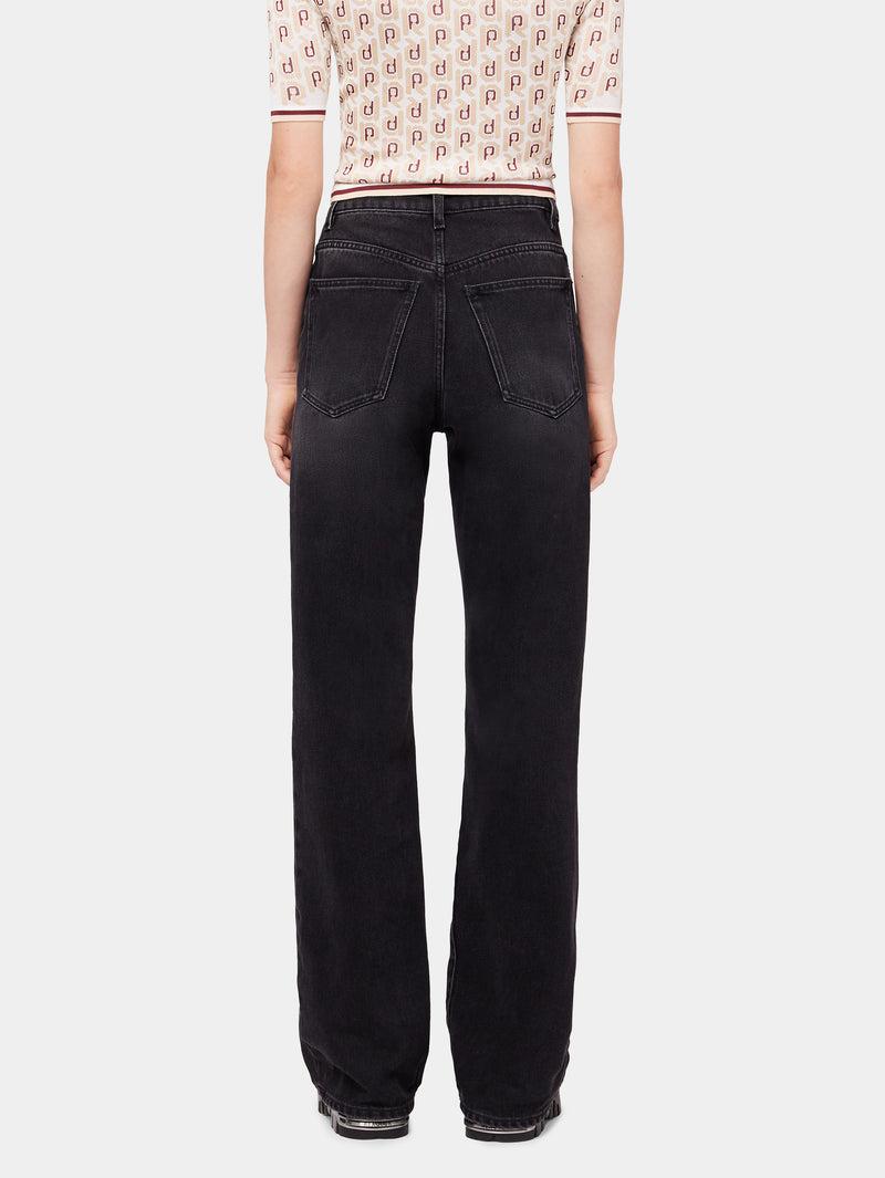 Signature black jeans with 1969 discs Product Image